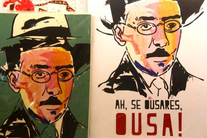 Ilustração de Fernando Pessoa