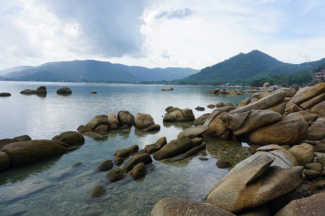 Vista da ilha de Koh Samui