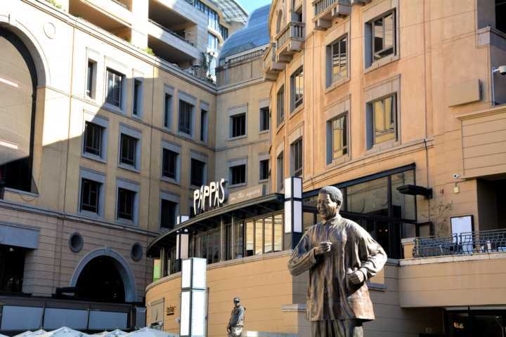 Estátua de Nelson Mandela em Johannesburgo, Africa do Sul