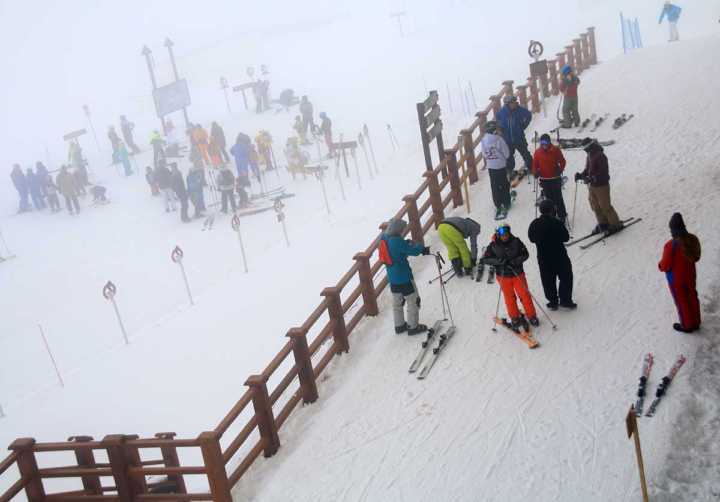 Portillo tem mais de 30 pistas para todos os níveis de esquiadores e snowboarders