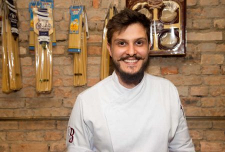 Chef Rafael Lorenti do Basilicata,  especializado em gastronomia do sul da Itália