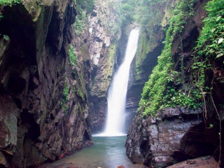 Cachoeira na região do Petar