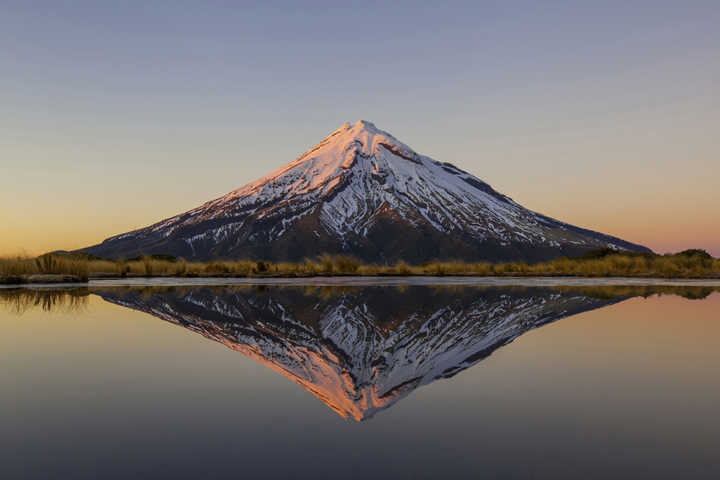 Vista do Mount Taranaki