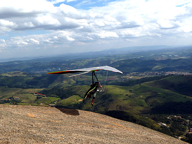 Vista da Pedra Grande, em Atibaia