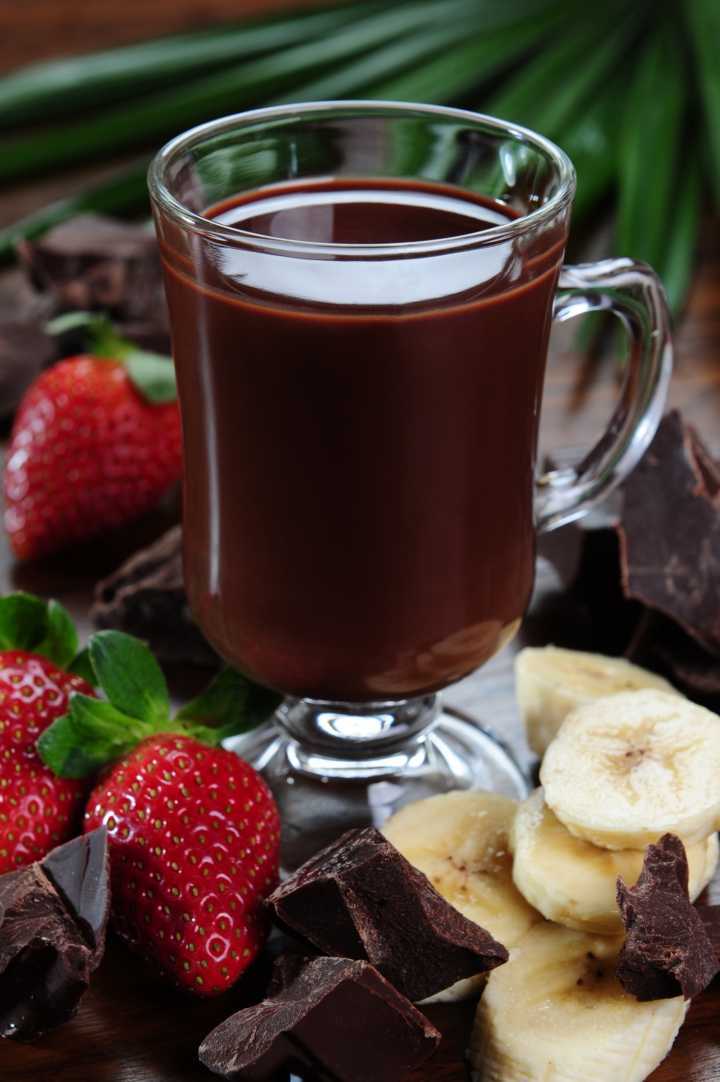 A Liquori Café Gourmet oferece três opções de chocolate quente