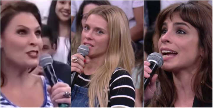 Maria Ribeiro faz comentário sobre beijo que deu em Carol Dieckmann e causa constrangimento