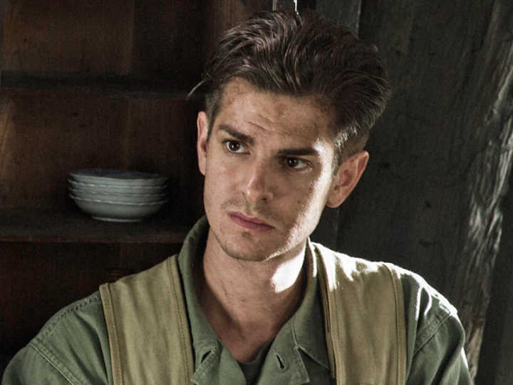 Andrew Garfield no filme “Até o Último Homem”