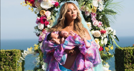 Fotos do gêmeos da Beyoncé foram divulgadas nesse fim de semana