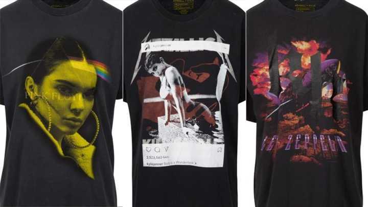 Camisetas saíram de linha após críticas de fãs e familiares das bandas homenageadas