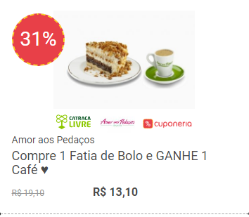 Para pegar seu cupom, clique no link abaixo