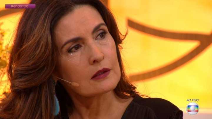 A apresentadora Fátima Bernardes