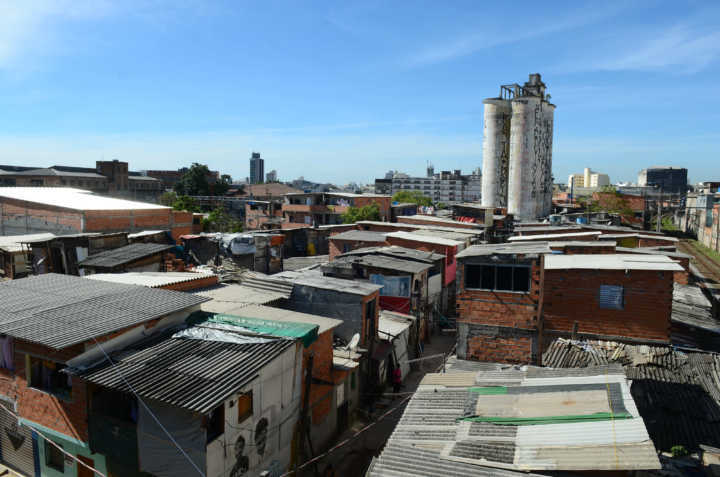 Favela do Moinho, no centro de São Paulo