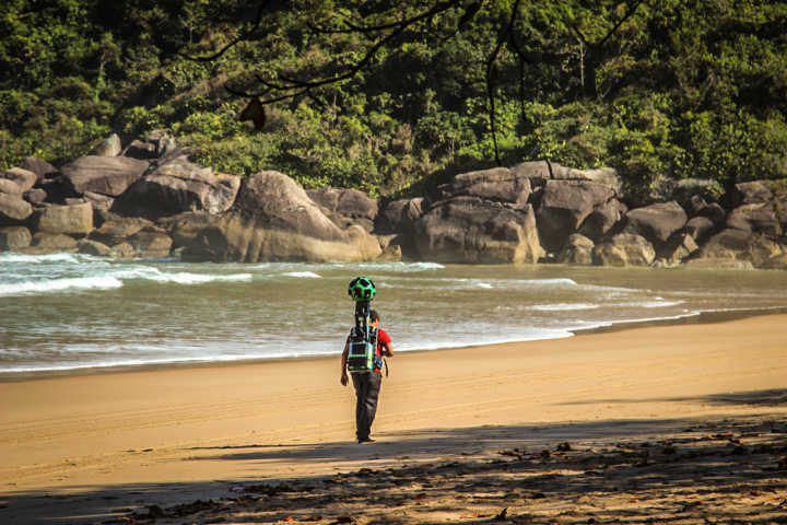 O principal trecho escolhido para a jornada do Street View foi o Bonete, região que abriga a maior comunidade caiçara de Ilhabela