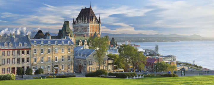 Vista panorâmica de Quebec