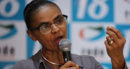 Marina Silva, candidata à presidência da República