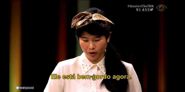 Yuko revela ter mágoa de participante do Masterchef Brasil