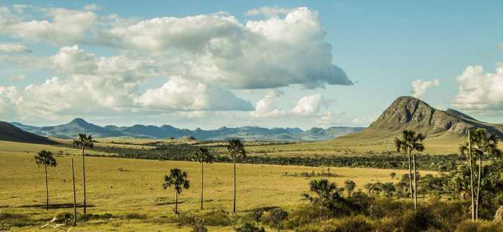 Vista do Morro da Baleia, no Parque Nacional da Chapada dos Veadeiros