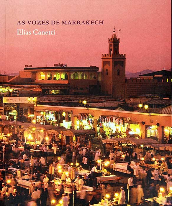 Capa do livro “As Vozes de Marrakech”