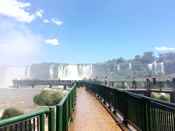 As cataratas do lado brasileiro