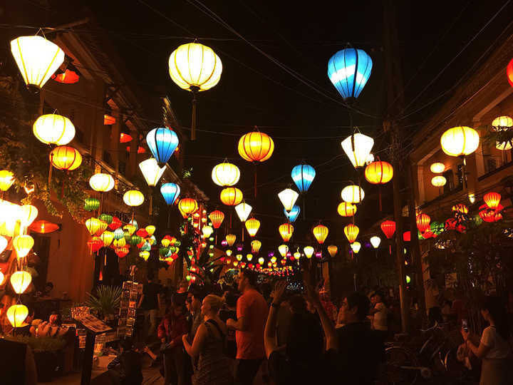 Festival das lanternas em Hoi An