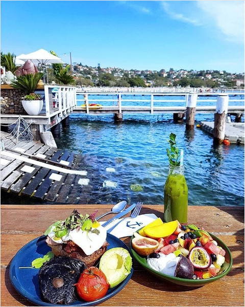 O lugar ideal para passar horas em mesas de piquenique