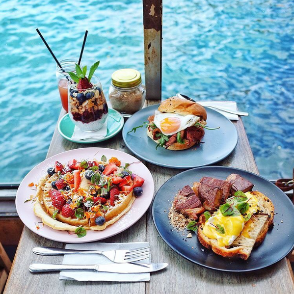 Espaço tem vista para o Jardim Botânico e para a Garden Island