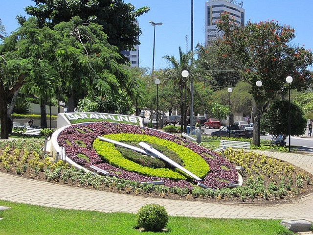 Relógio de flores em Garanhuns, Pernambuco