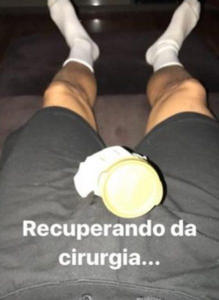 Foto postada por Rodrigo em suas redes sociais no último domingo, 27