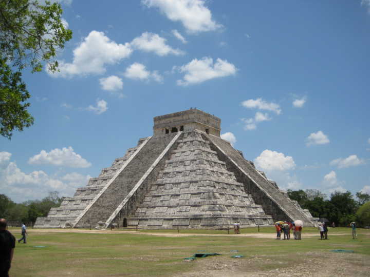 Ruínas Chichen Itzá na Cidade do México