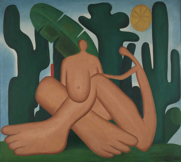 A obra “Antropofagia”, de 1929, de Tarsila do Amaral