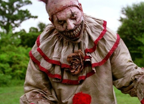 John Carroll Lynch como o palhaço Twisty em “American Horror Story: Freak Show”