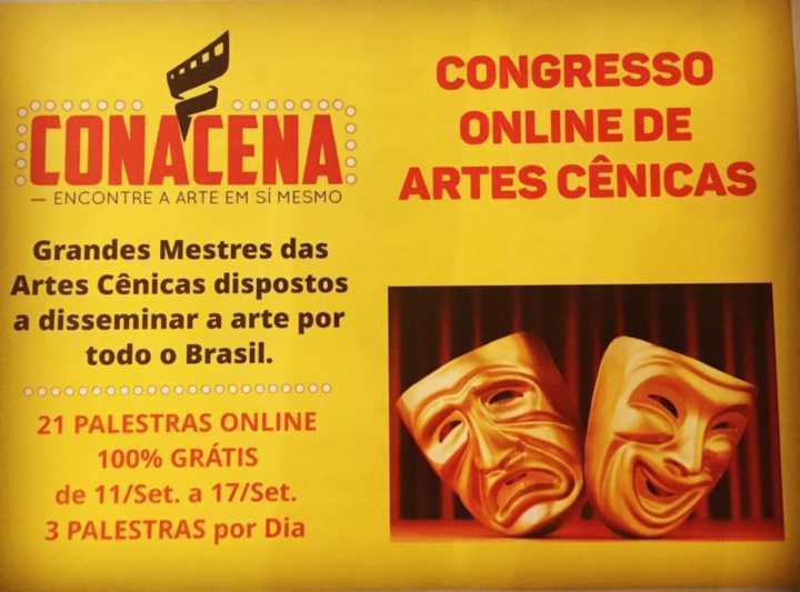 Inscreva-se para o primeiro congresso on-line de artes cênicas do país