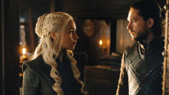 Daenerys e Jon ficaram juntos no episódio “The Dragon and the Wolf”