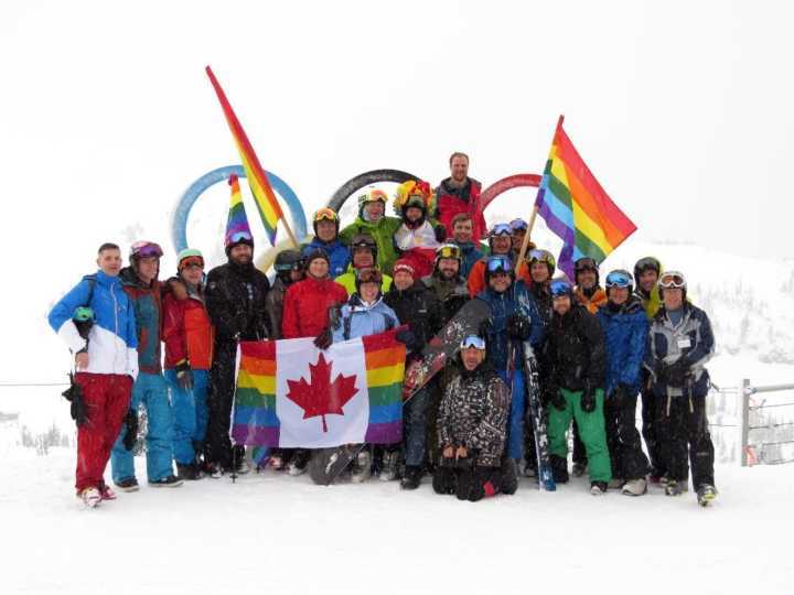 A WhistlerPride mescla diversidade e esqui