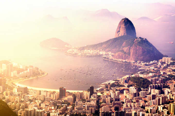 Cidade do Rio de Janeiro e suas lindas vistas de cima