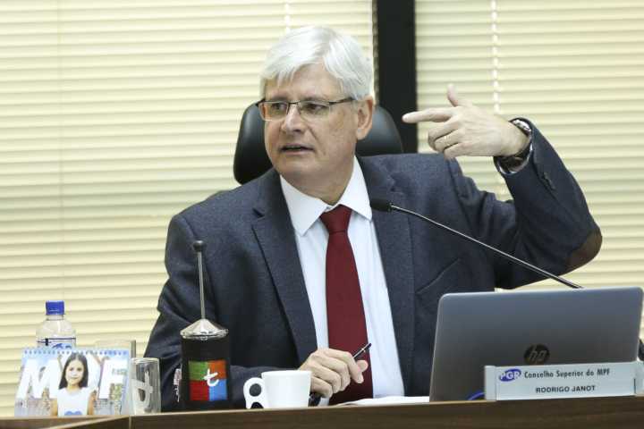 O procurador-geral da República, Rodrigo Janot, alvo de petição da defesa de Temer