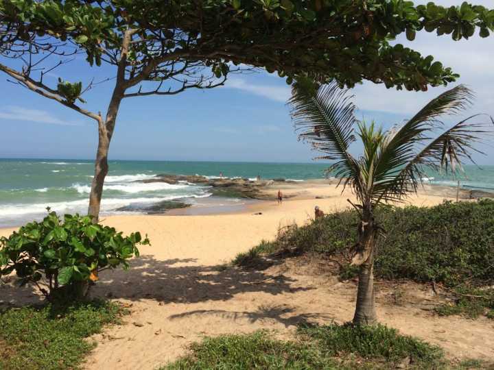 Praia em Macaé, no litoral norte do Rio de Janeiro