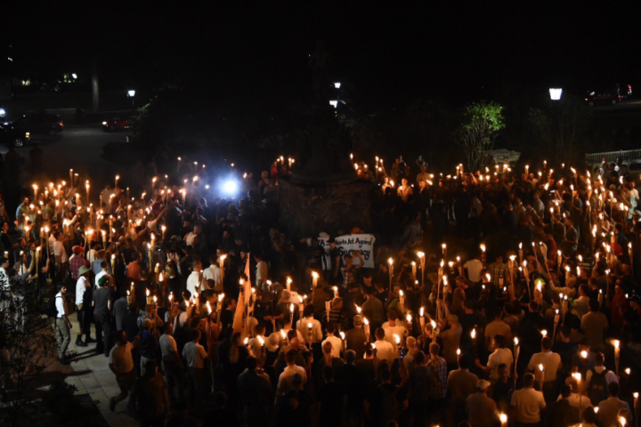 A marcha racista ocorreu na última sexta-feira, dia 11