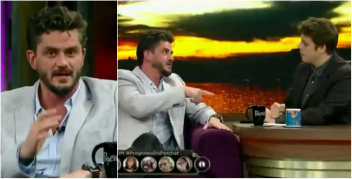 Marcos Harter fala sobre Emilly no “Programa do Porchat” e gera polêmica