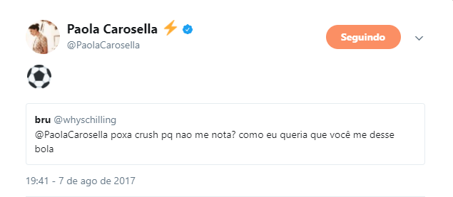 Paola Carosella responde seguidores pelo Twitter