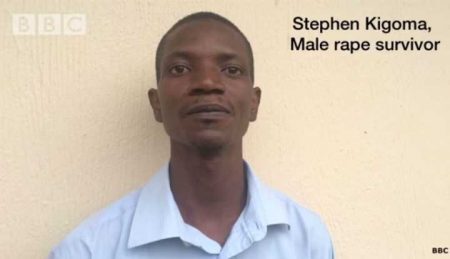 Stephen sentiu medo de contar em Uganda que havia sido estuprado