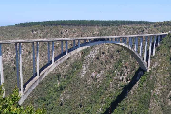 Há muitos lugares interessantes pela Garden Route