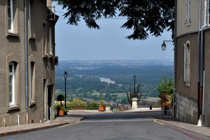 ista panorâmica de Sancerre