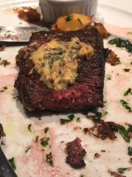 Prato servido no ‘Sal Gastronomia’