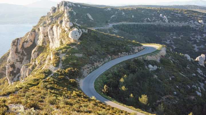 Vista da Route des Crêtes