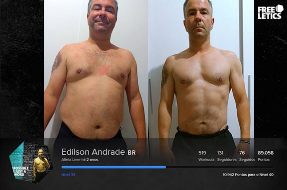 Aos 98kg Edilson procurou alternativas para baixar seu peso