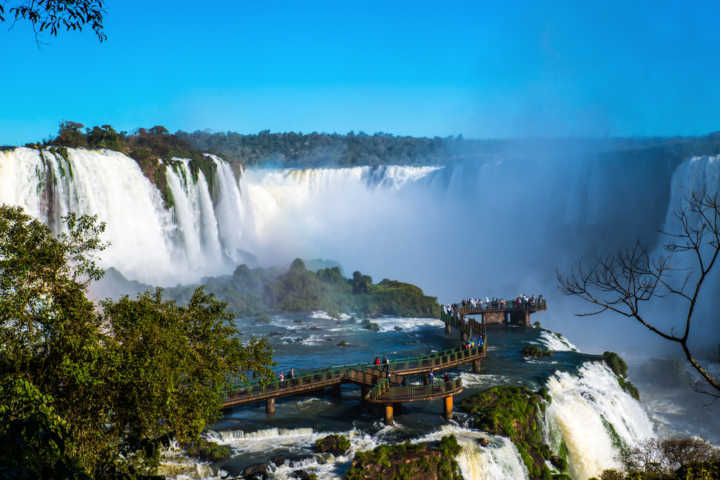 Vista das Cataratas do Iguaçu