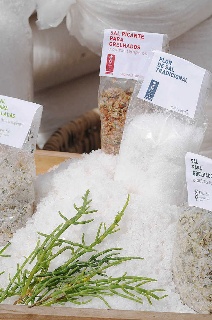 Flor de Sal e outros produtos de extração artesanal das salinas de Aveiro