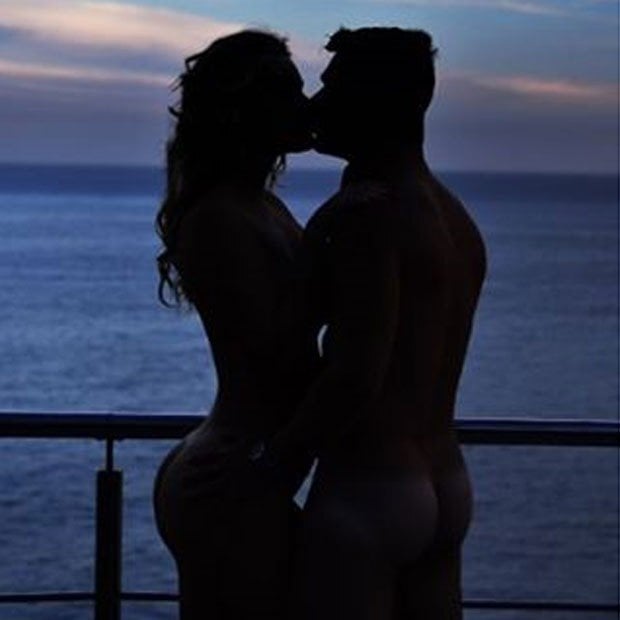 Laura Keller e Jorge Souza compartilharam clique íntimo no Instagram