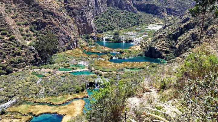 Vista da reserva paisagística Nor Yauyos-Cochas